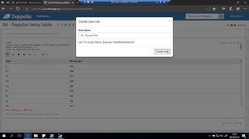 Big Data - Lab1 - E3T8: Zeppelin notebooks