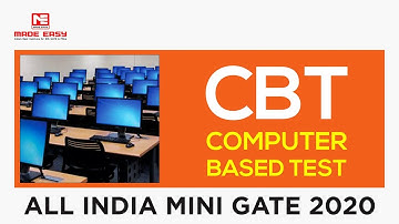 CBT - Computer Based Test | All India Mini GATE 2020 | MADE EASY