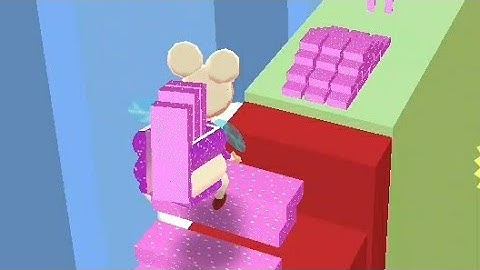 Stair run - All Levels Gameplay Android,ioS (Levels 91-100 ) Walkthrough,