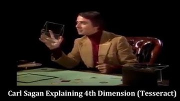 4th Dimension explained & written by Carl Sagan