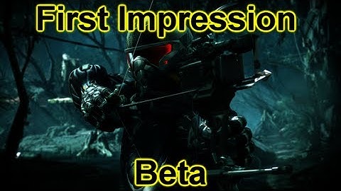 CRYSIS 3 Beta Multiplayer First Impression