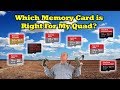 Which memory Card Is Right For My Drone?