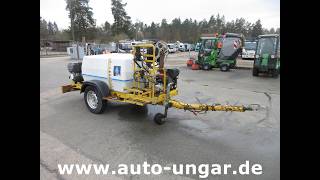 Youtube-Video Blanchard Anhänger Wasserfass mit Hatz 1B40 & 1B20 Diesel + Pumpe
