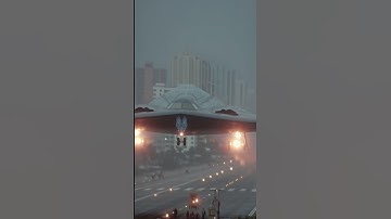 Stealth Bomber Taking Off | AI-Generated Cinematic Shor