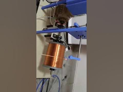 Copper wire Rewinder machine  With powerful tensioner unit 