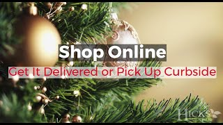 Hicks Nurseries Artificial Christmas Trees