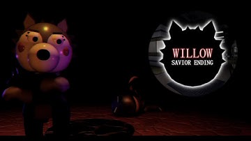 PIGGY BOOK 2: CHAPTER 12 WILLOW SAVIOR ENDING! | THE END OF ROBLOX PIGGY....|