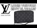 LOUIS VUITTON | ZIPPY XL WALLET | Monogram Eclipse | 루이비통 지피 오거나이져 이클립스