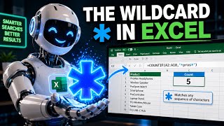 Excel Wildcard | Excel Tips and Tricks 🔥