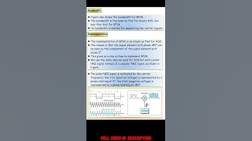 PHASE SHIFT KEYING | DIGITAL TO ANALOG CONVERSION | #computernetwork  #computernetworks #network