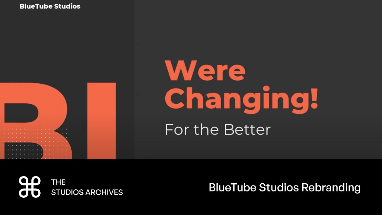 The Studios Archives | BlueTube Studios Rebranding - YouTube