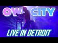 Capture de la vidéo Full Owl City Live Concert In Hd | Detroit Mi | September 12, 2023 🦉🌙