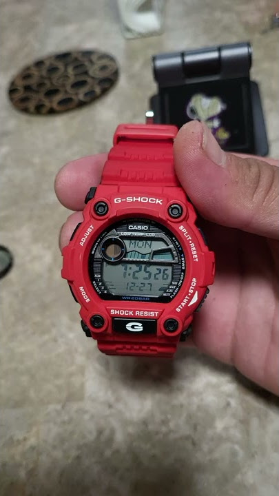 G shock 7900A 12 hours to 24 hours,  24 hours to 12 hours