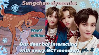 Sungchan interactions with every nct member pt3