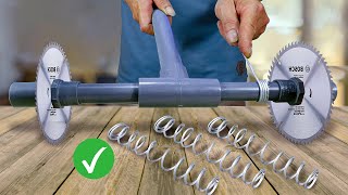 Forget spring machine, easy to make spring with these homemade tools