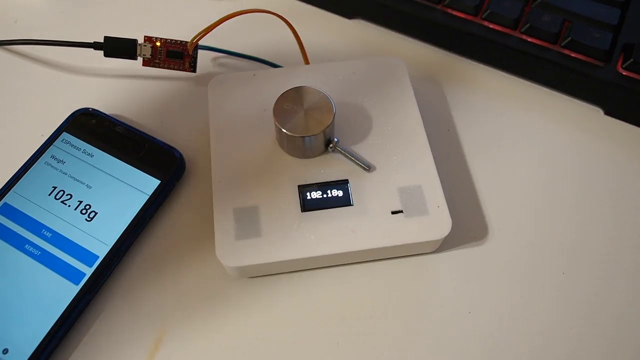 DIY Bluetooth Coffee/Espresso Scale by Valentin B