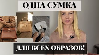 ПЯТЬ лучших БАЗОВЫХ сумок! Какие СУМКИ будут актуальны ВСЕГДА?