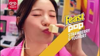 BARU! Feast Pop Strawberry & Yoghurt