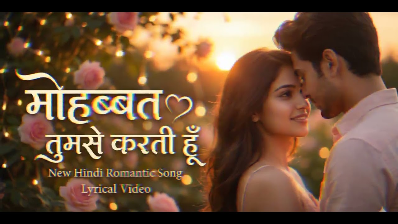  मोहब्बत तुमसे करती हूं- hindi new song 