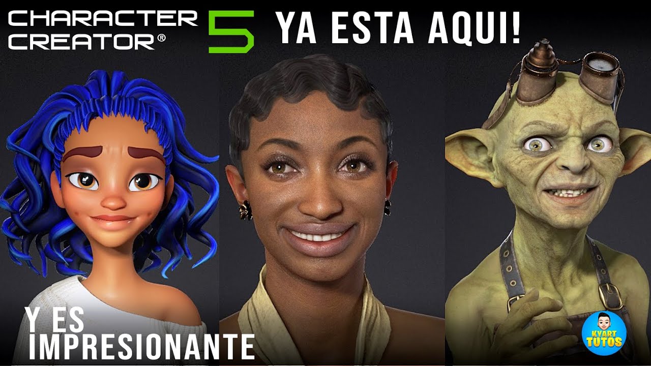 Probando Character Creator 5 🤯 | Todo lo nuevo explicado 📌 - Primeras impresiones 👀