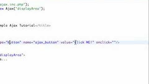 Simple Ajax and PHP application tutorial