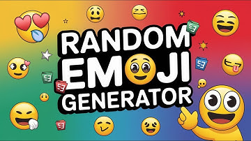 Create a Random Emoji Generator! 🎲✨