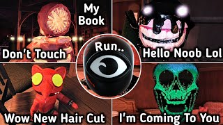 DOORS New Update All Entity Voicelines & Jumpscares | Doors Retro Mode All Talking Entities Update