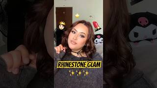 rhinestones ⭐️ #shorts #makeup #makeuptransformation #rhinestones #viralvideo #viralshort #viral