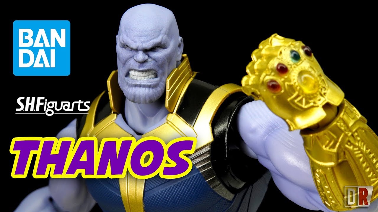 Bandai THANOS SH Figuarts Avengers Infinity War Review BR