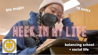 week in my life as a UCSB bio major student