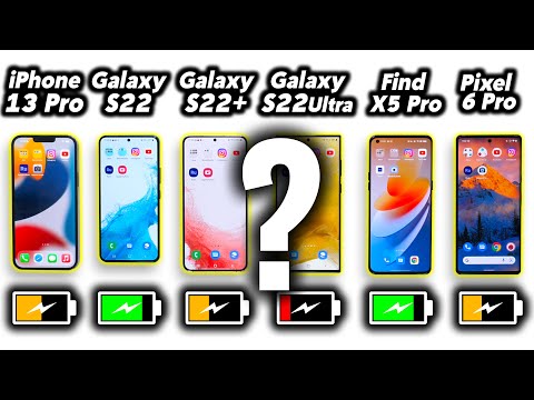 Video Test Batterie : iPhone 13 Pro Max vs Galaxy S22 Ultra,... - youtube