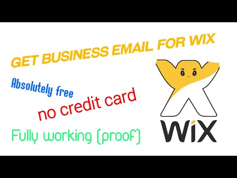 How to get free business email id for wix website | Absolutely free | 2020