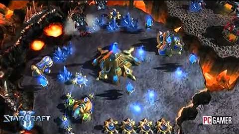 Starcraft 2 Gameplay Footage Incredible Cheats Starcraft 2 Units