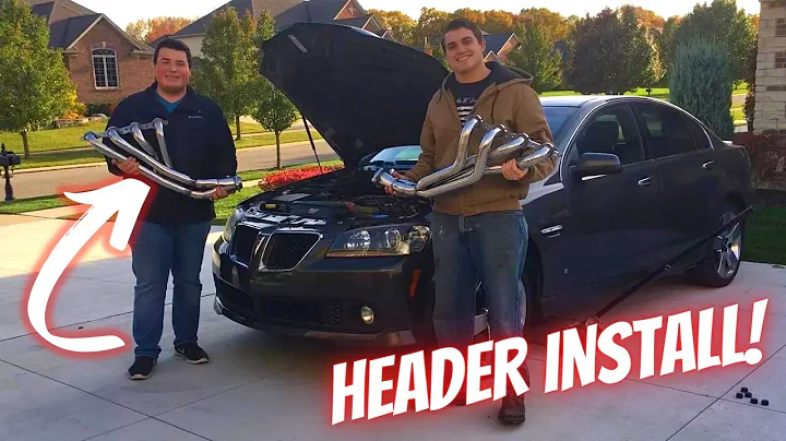 G8 Longtube Headers Install!
