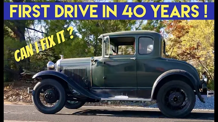 1930 Ford Model A FIRST DRIVE in 40 years! Gandalf...