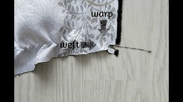 HOW TO SQUARE UP FABRIC PERFECTLY