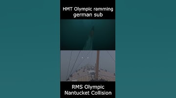 Thumbnail of Olympic sunk German Sub and Nantucket