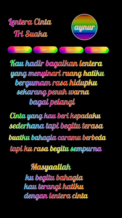 Download lagu Masya Allah (Lentera Cinta) _ Tri Suaka Nabila Maharani #lyrics