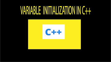 How do i initialize a variable in C++  : C++ Tutorial