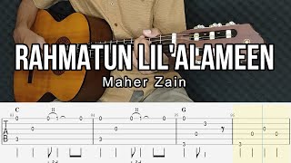 Maher Zain - Rahmatun Lil’Alameen Fingerstyle Guitar ( Tab   Chords   Lyrics )