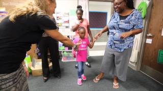 First day at Glenn Harmon Elementary