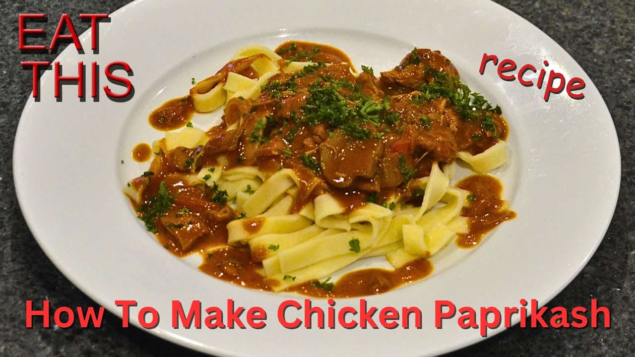 How To Make Chicken Paprikash the easy way/homecooked comfort food at its finest. YouTube