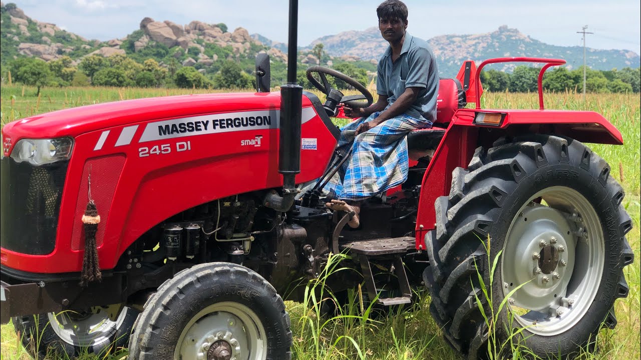 MF 245 DI Tractor Smart series review in Tamil Massey Ferguson 245 DI
