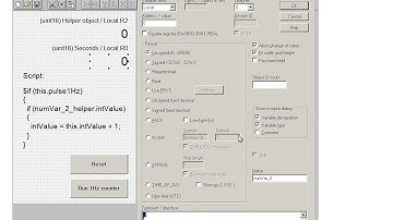 Upcoming scripts in HMI Droid Studio - pulse1Hz property (read only)