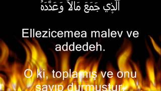 104  abdussamet Bayram Hümeze Suresi