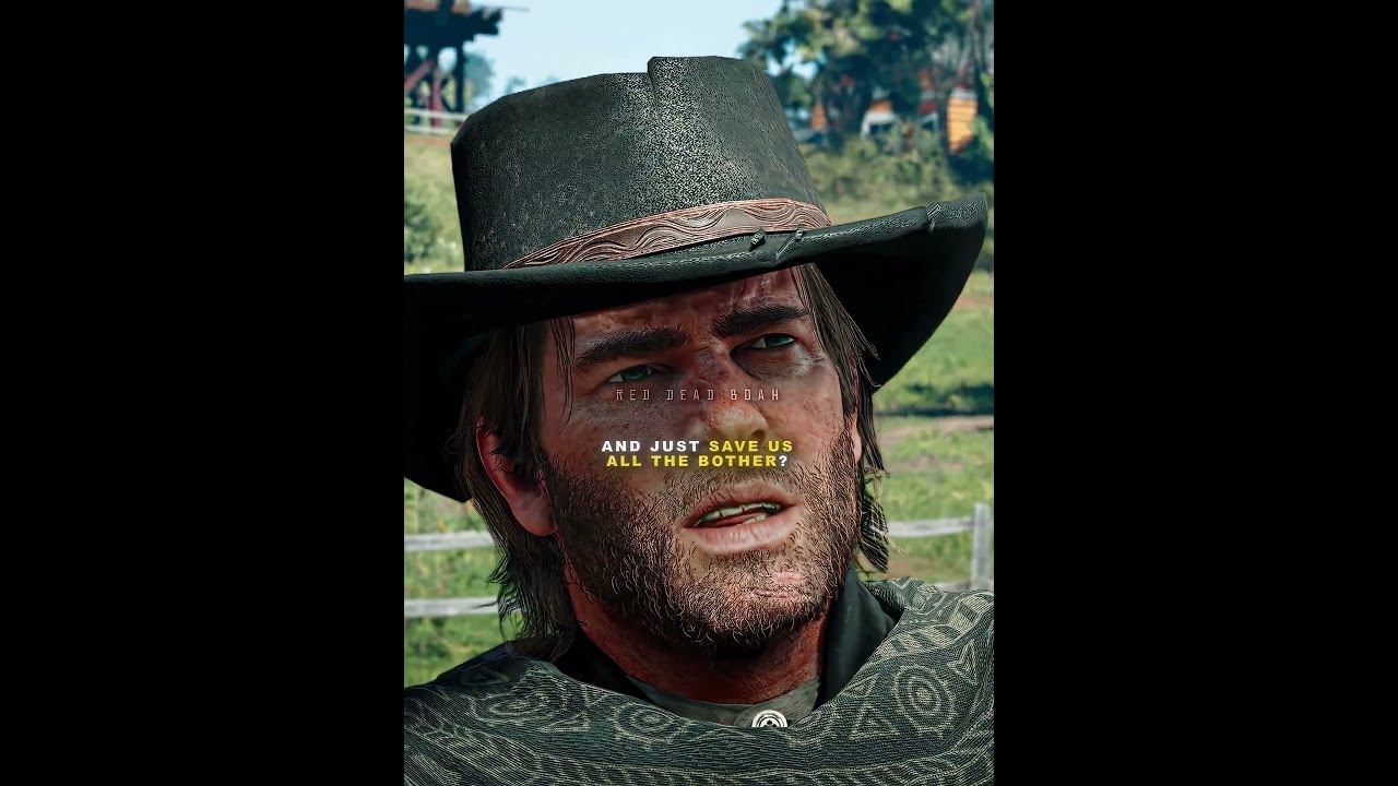 I Agree With You 4k Red Dead Redemption II Shorts