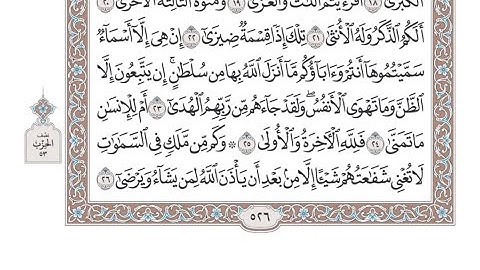 الربع الثالث من الحزب ٥٣ من القرآن الكريم - الشيخ عبدالرشيد صوفي