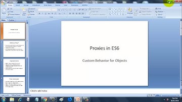Introduction to ES6 Proxies