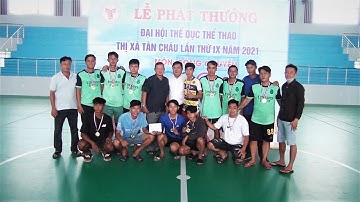 Chung kết môn bóng chuyền Đại hội Thể dục Thể thao thị xã lần thứ IX