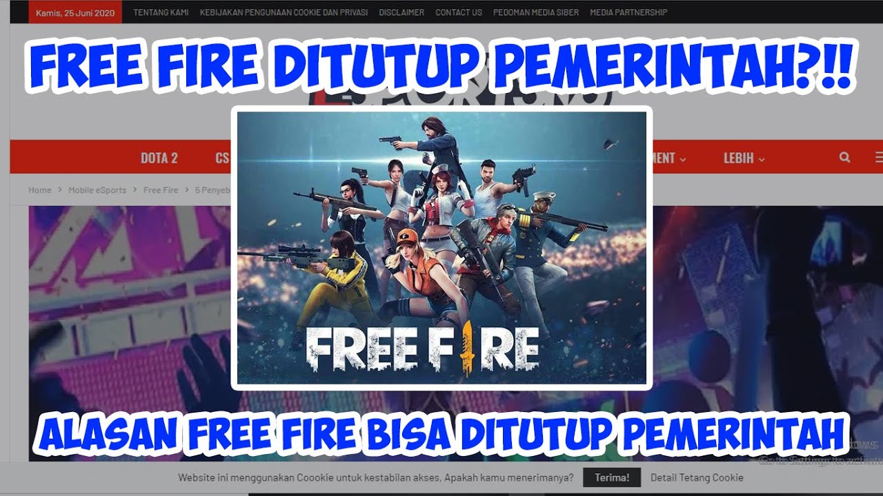 Free Fire Ditutup Pemerintah Bahas Bebas Youtube